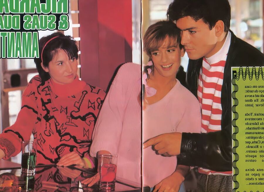 classic magazine - sin city girls Ricardao e suas amant