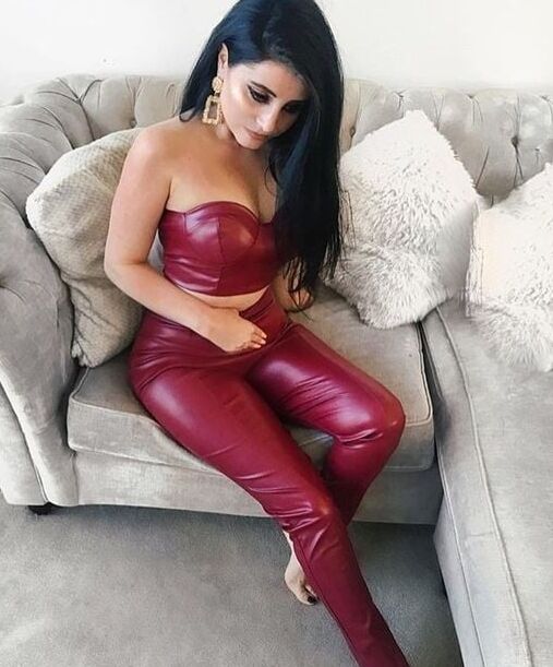 Red Leather Top - by Redbull