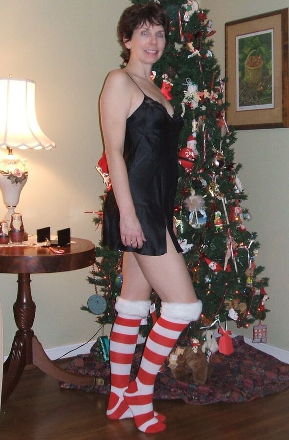 Vintage USA Wife in Stockings and Socks