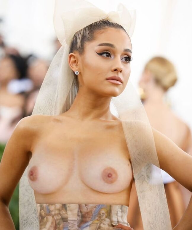 Ariana Grande nude fakes