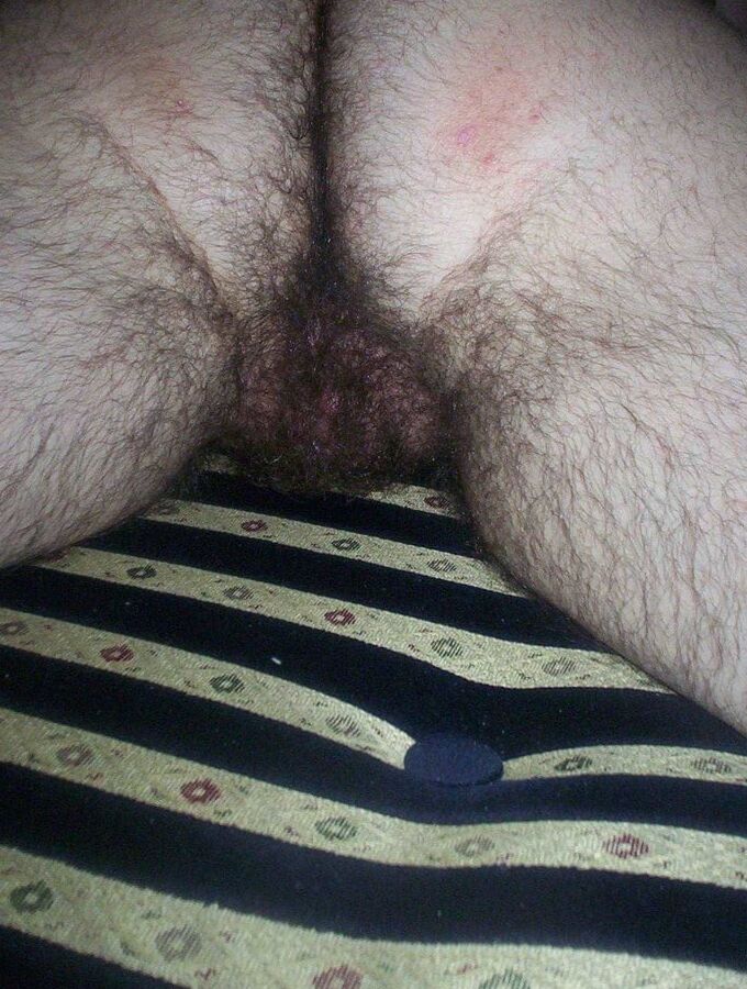 Hairy BBWs, their fat asses and hot assholes