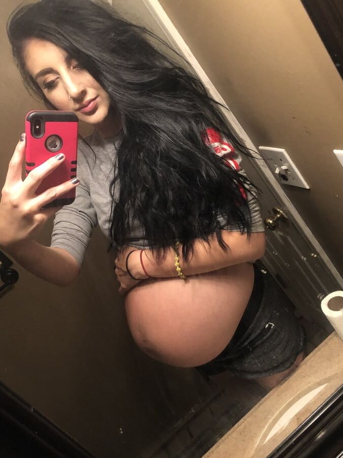 Pregnant Burnette