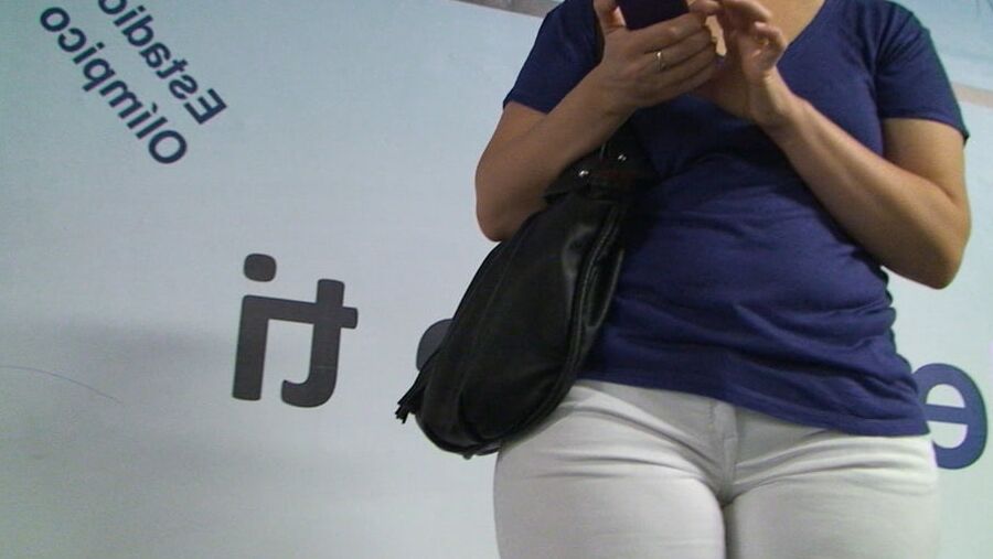delicious spanish PAWG in tight jeans