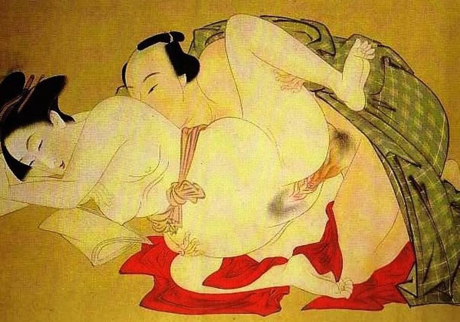 Japanese Drawings Shunga Art