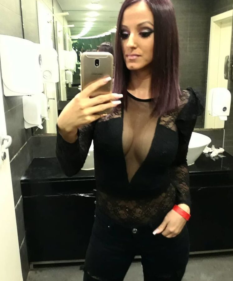 Serbian slut girl beautiful ass and big natural tits Aneta