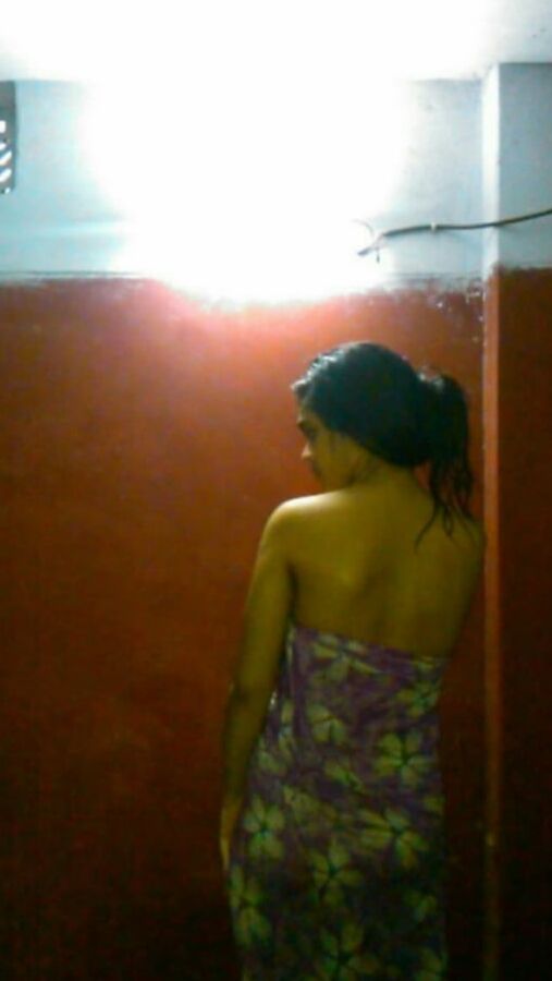Taking Shower with girlfriend.in night