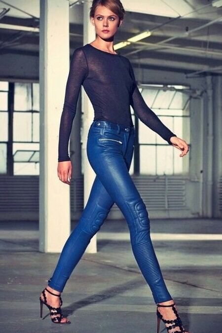 Blue Leather Pants - by Redbull