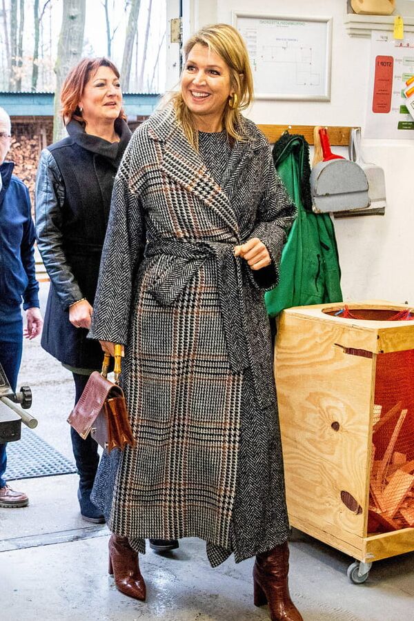 Female Celebrity Boots &amp; Leather - Queen Maxima