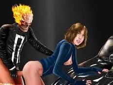 Ghost Rider porn art
