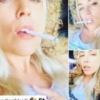 Blonde MILF Smoking: Classy or TRASHY???