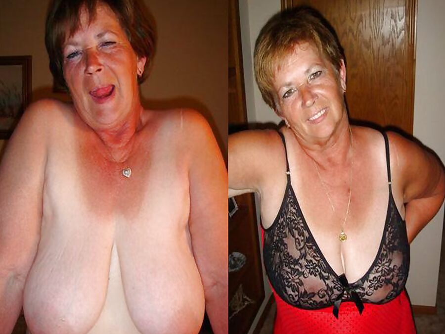 UK MILFs clothed and unclothed
