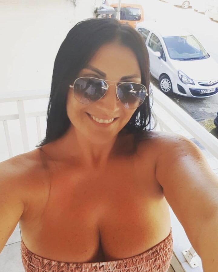 Serbian chuby whore milf big natural tits Gordana Colic