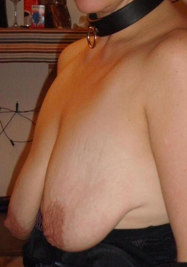 Amazing saggy tits