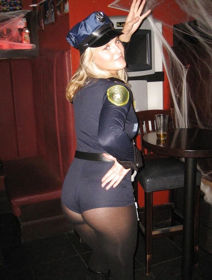 Police sexy party dress