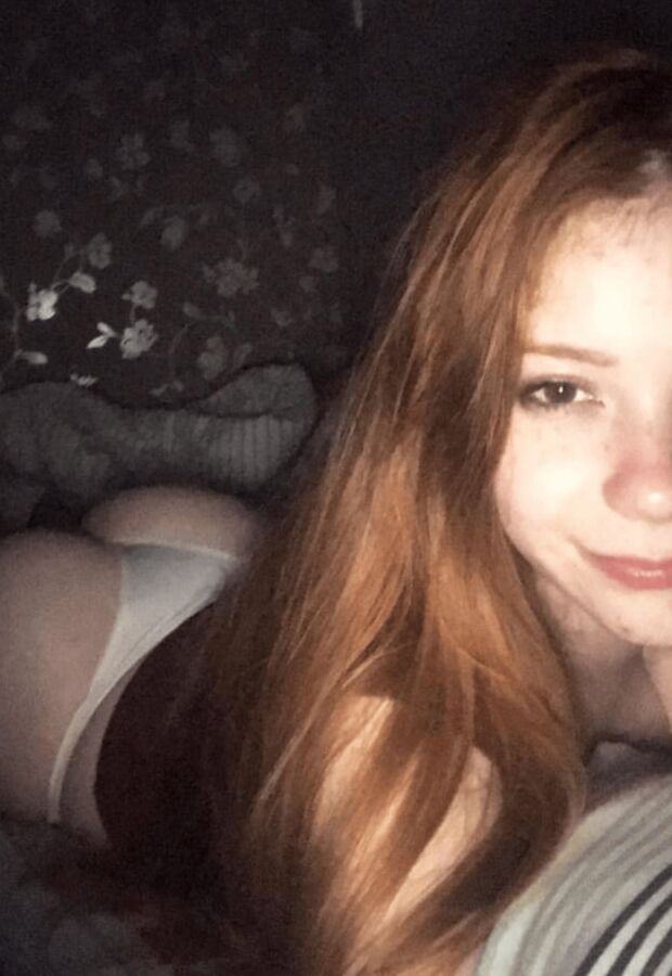 white teen with innocent face and a very hot body +surprise