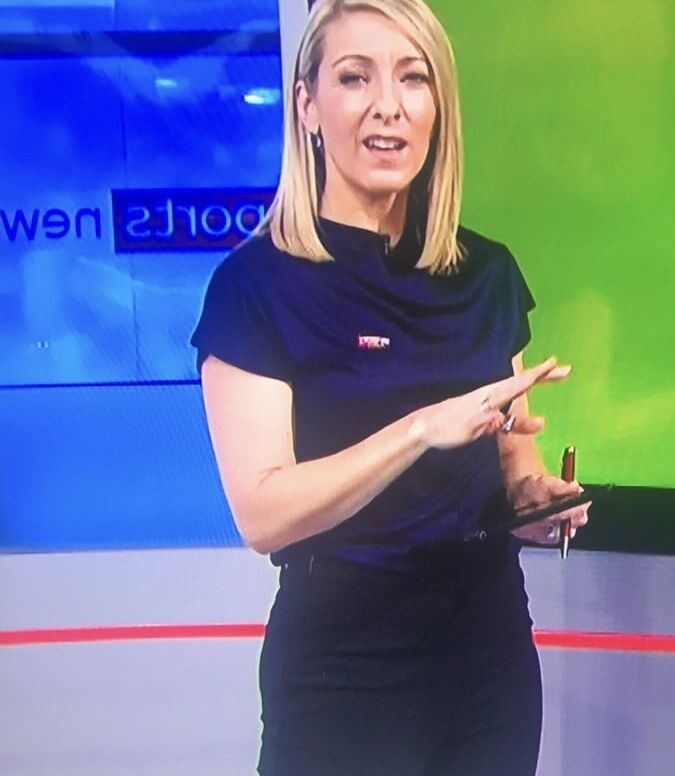 Vicky Gomersall Amazing Ass Juicy MILF Sky Sports News