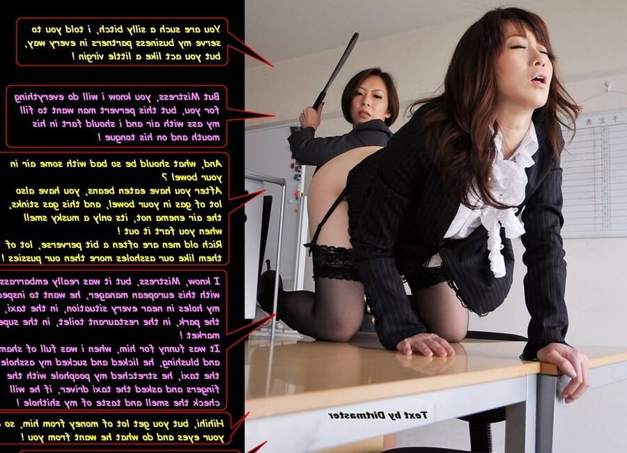 english captions of submissives asians