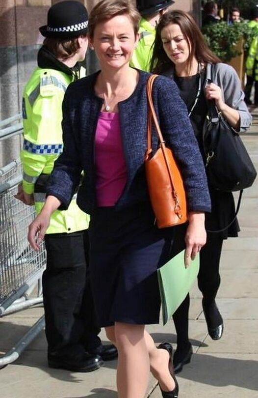 Yvette Cooper - Political Pantyhosed Pixie