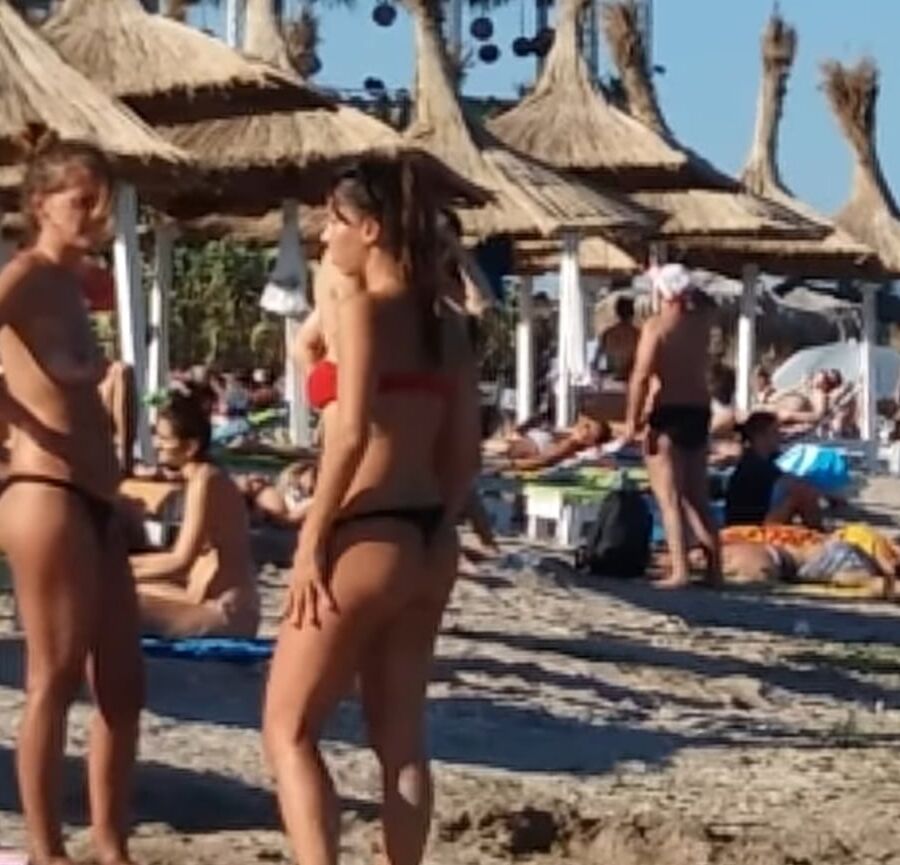 Beach topless