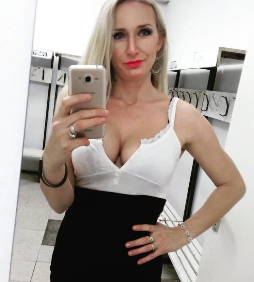 Serbian blonde whore girl big natural tits Ivana Mladenovic