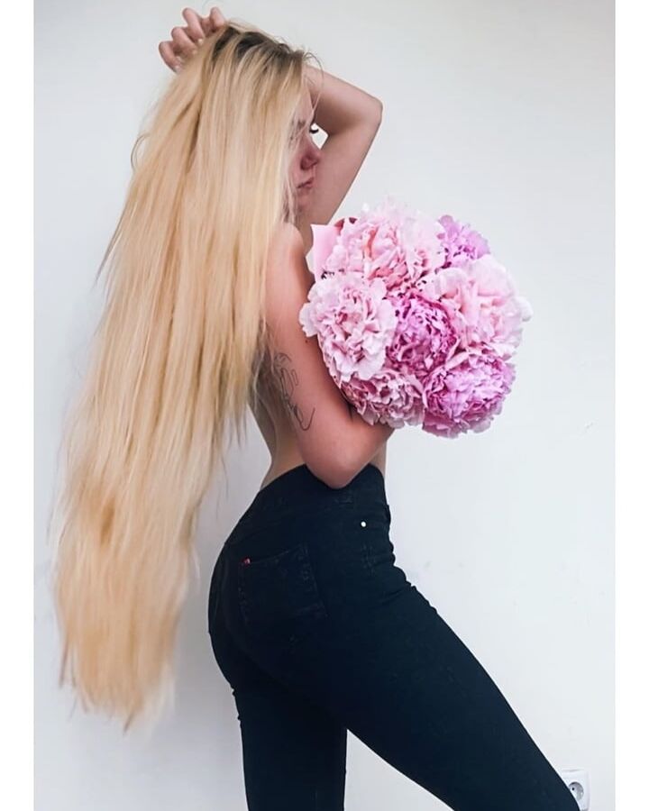 Long Hair Russian Beautiful Girl