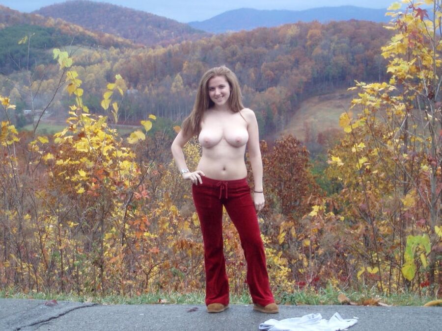 outdoors and flashing