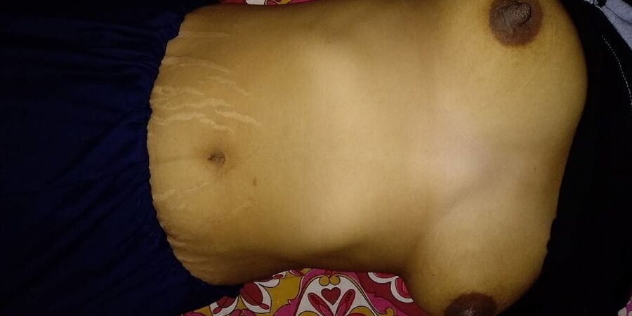 Indian Village Fucked After Pregnancy with Puffy Nipples