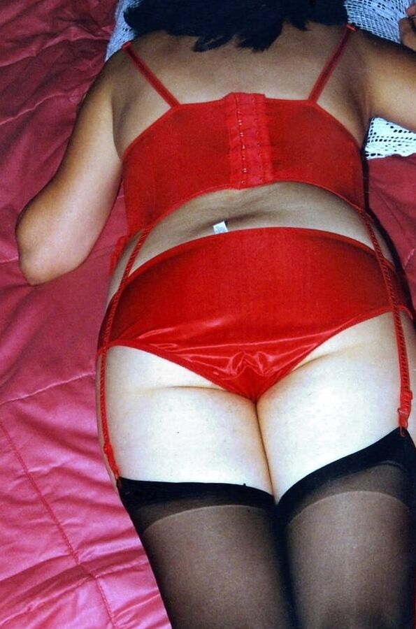 Marian .. In Red lingerie