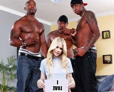 Celebrity gangbang captions (Avril)