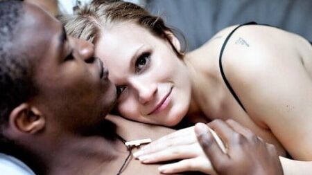 Interracial couples....