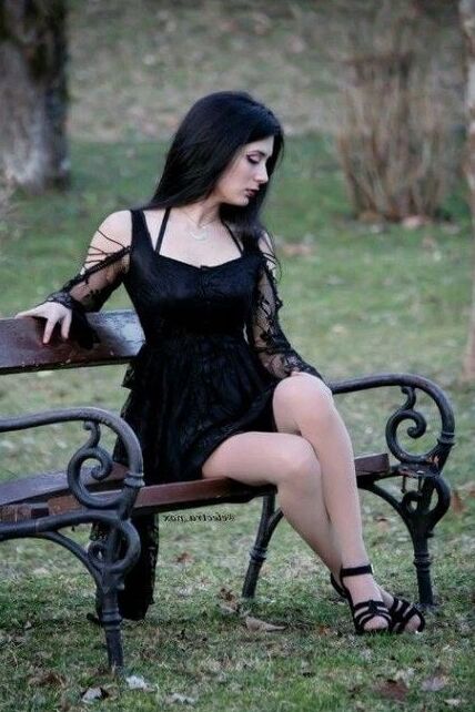 sexy women on benches