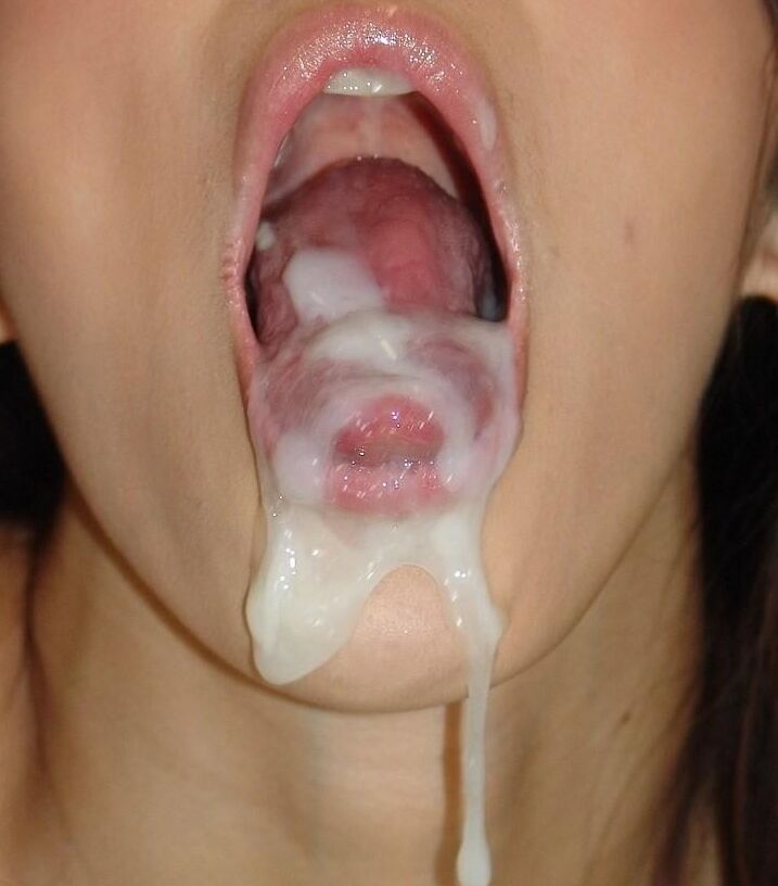 Sperm jizz cum in mouth