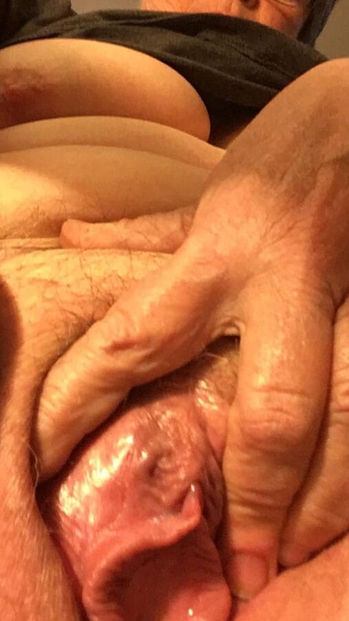 White Granny sends me nasty pic years after fucking