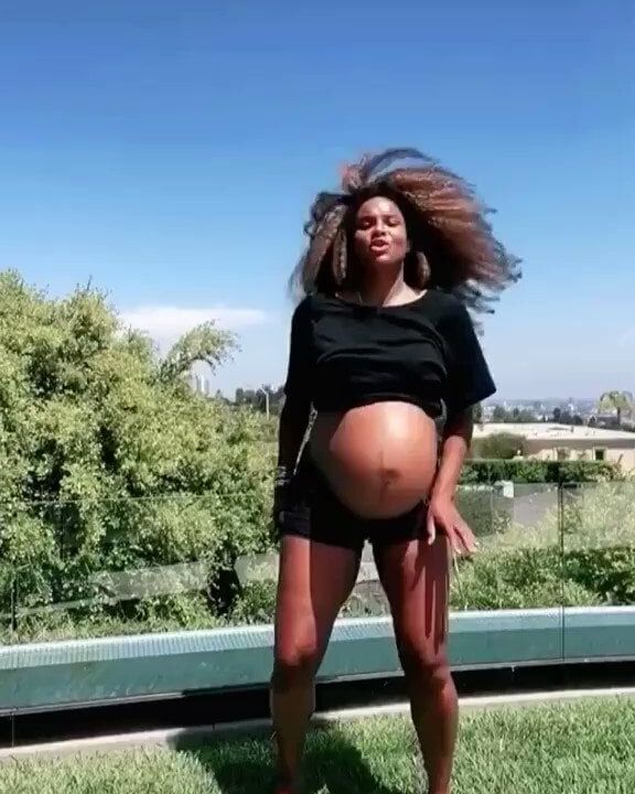 Ciara Pregnancy Compiliation