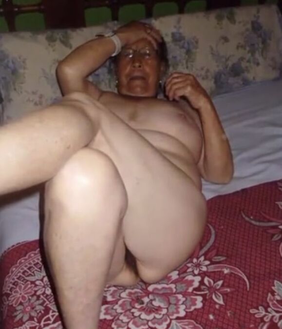 this horny mexican granny wants to fuck