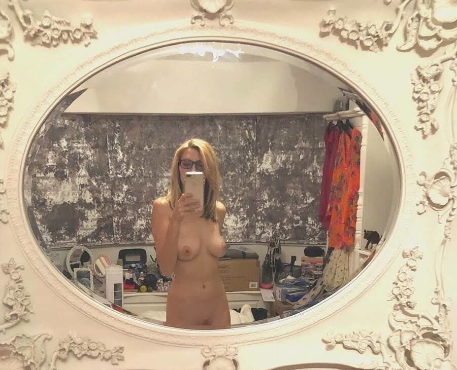 Sexy slim blonde MILF wife Jackie to enjoy and repost