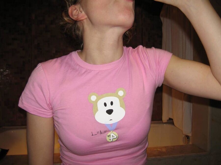 nice girl drinking glass of cum