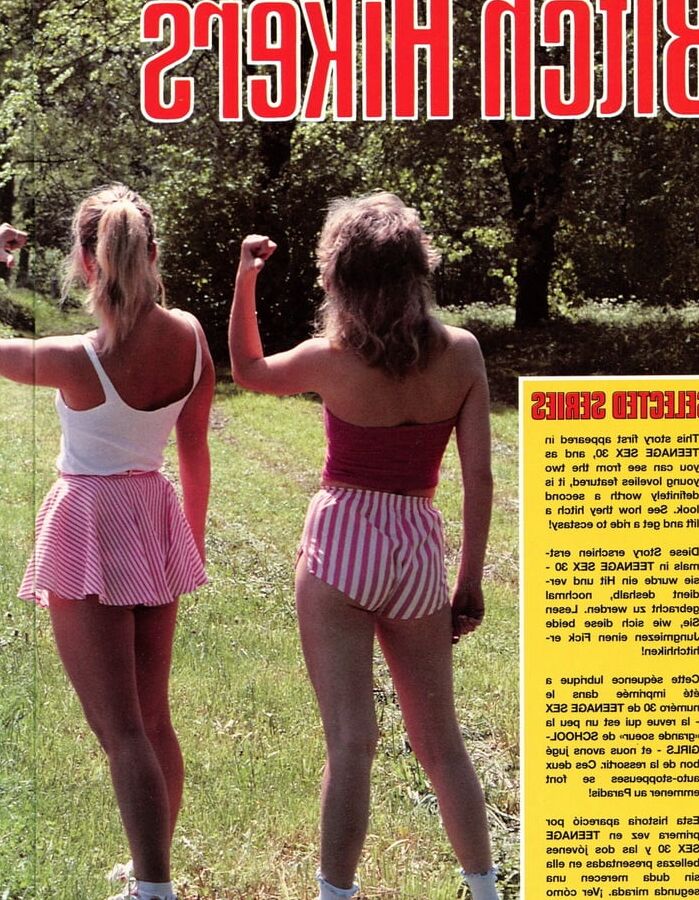 classic magazine - bitch hikers
