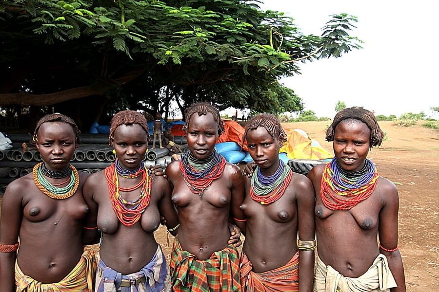 African Tribes - Group of Beautiful Women