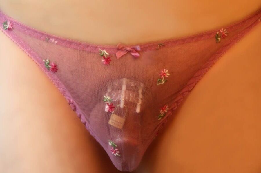 Chastity and panties