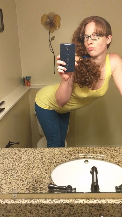 Slutty Redhead Selfie