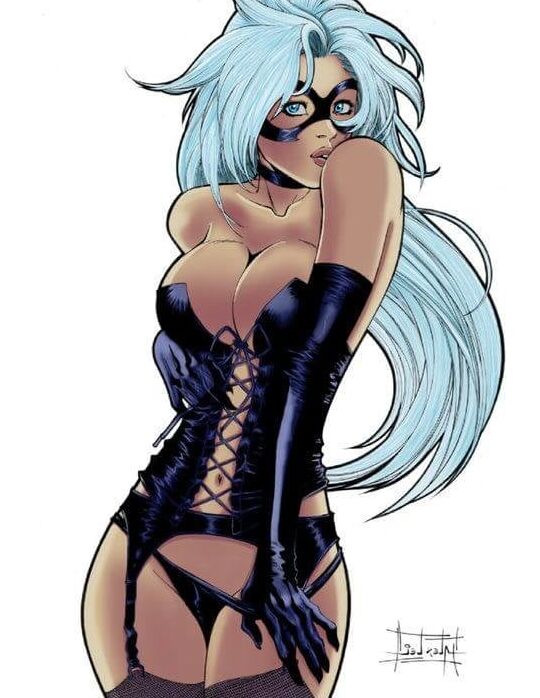 Comic Book Vixens vol - Black Cat (Marvel)