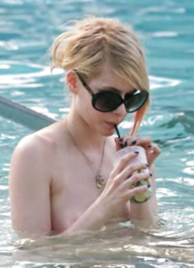 Chesney nude in pool