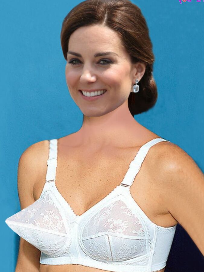 Kate Middleton die Buestenhaltergoettin