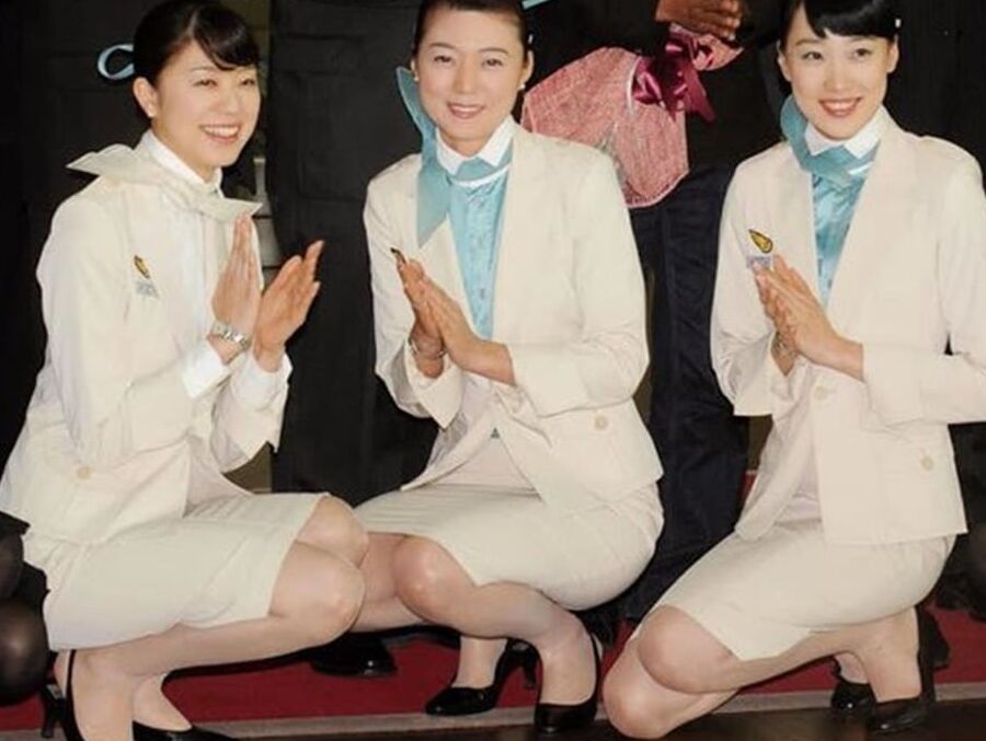 Korean air hostesses