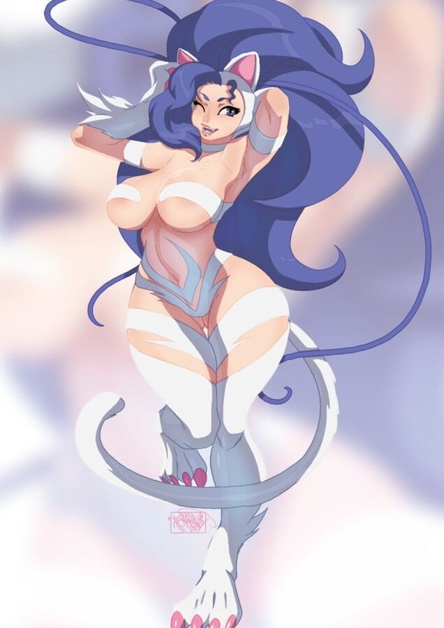 Furry Girls: Felicia from Darkstalkers