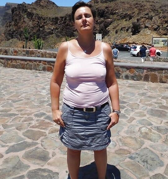 Mature on vacation in Greece