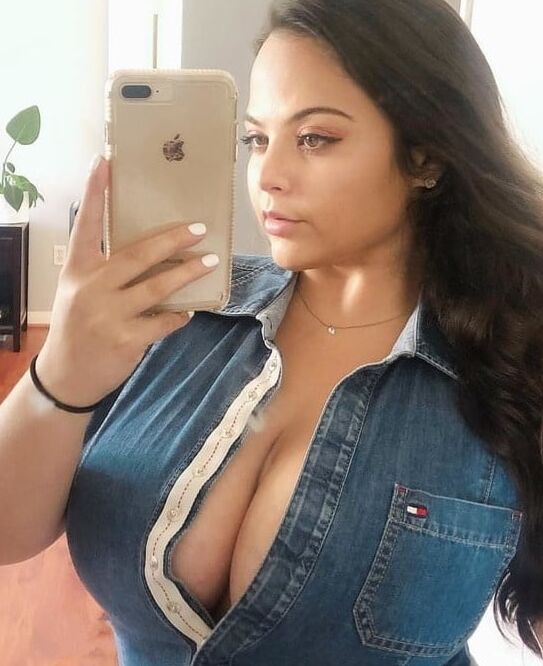 Big tits selfie girls