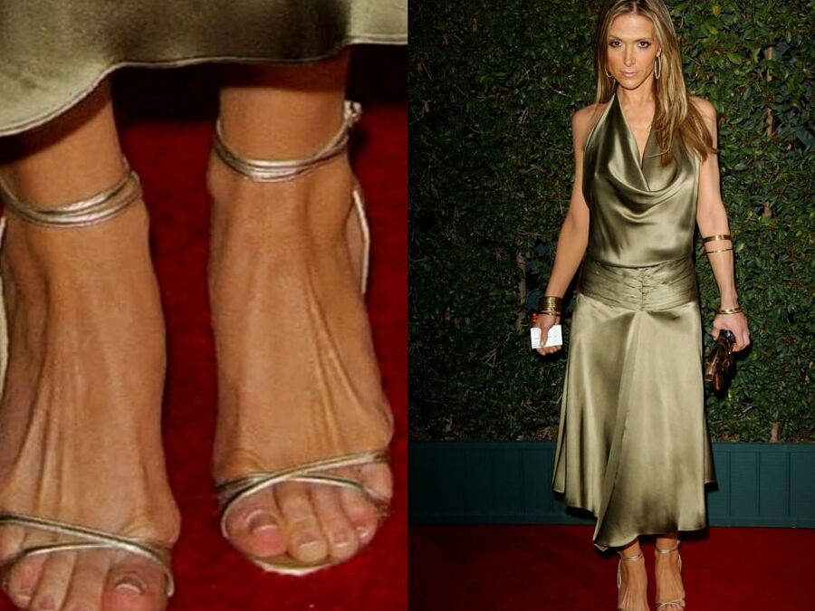 Debbie Matenopoulos sexy legs feet and high heel