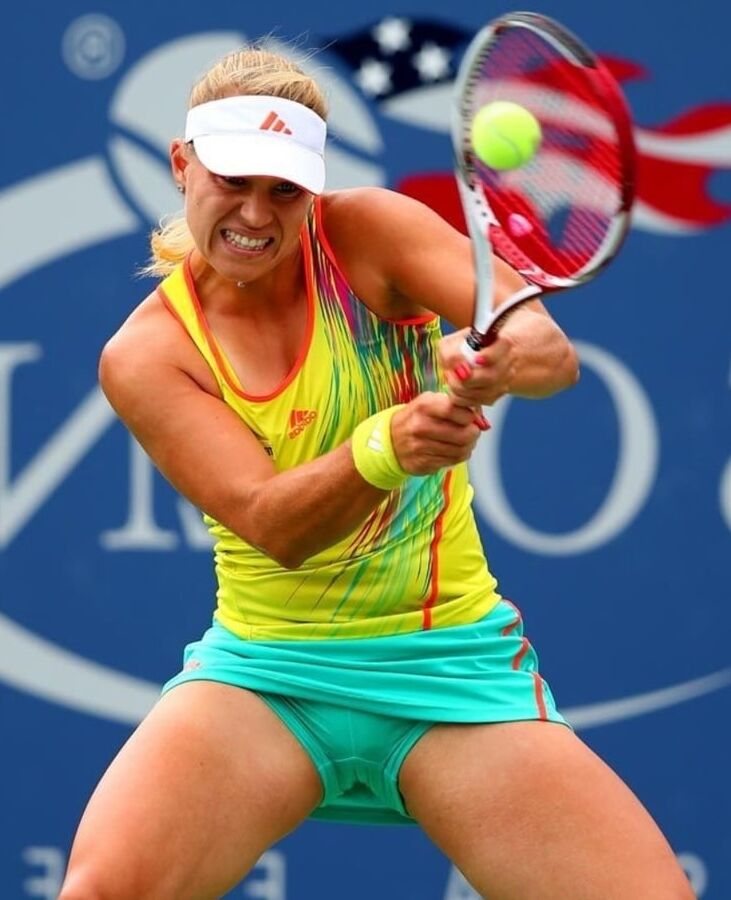 Angelique Kerber thighs &amp; arms